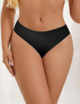 SuperLove Sexy Elastic Low Waist Seamless Panty 5263 Black XL