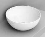 Ceramica Dolomite Noemi mosdótál 44x44 cm kerek mosdótálak fehér matt D310641 (D310641)