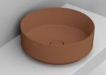 Ceramica Dolomite Noemi mosdótál 44x44 cm kerek mosdótálak barna/bézs matt D310561 (D310561)