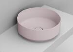 Ceramica Dolomite Noemi mosdótál 44x44 cm kerek mosdótálak rózsaszín matt D310565 (D310565)