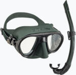 CRESSI Calibro + Corsica set de mască + snorkel verde DS439850