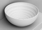Ceramica Dolomite MOVE mosdótál 44x44 cm kerek mosdótálak fehér fényes D310741 (D310741)