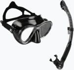 CRESSI Set de scufundări Cressi Big Eyes Evolution + mască Alpha Ultra Dry + snorkel negru WDS337550