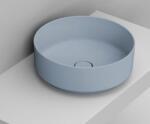 Ceramica Dolomite Noemi mosdótál 44x44 cm kerek mosdótálak kék matt D310571 (D310571)