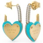 Guess Cercei Guess All You Need is Love lungi email cu inima si cristale JUBE04203JWYGTQT-U