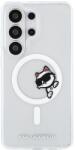 KARL LAGERFELD Husa Karl Lagerfeld IML Peekaboo Choupette cu MagSafe compatibila cu Samsung Galaxy S26 Ultra, Transparent (3666339612788)