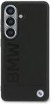 BMW Husa BMW Leather Hot Stamp cu MagSafe compatibila cu Samsung Galaxy S26, Negru (3666339614171)