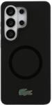 Lacoste Carcasa Lacoste Silicone Metal Croc Logo cu MagSafe compatibila cu Samsung Galaxy S26 Ultra, Negru (3666339612030)