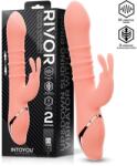 INTOYOU Rivor Up & Down Sliding Rings Rabbit Vibrator Coral Vibrator
