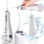 Verk Group Irigator dentar fără fir cu rezervor mare de 230ml și trei moduri de funcționare (24593) Irigator oral