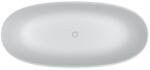 RIHO OVAL matt fehér solid surface szabadonálló kád 175x80 (B152001105)