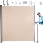 Malatec terasz napellenző kihúzható szúnyoghálóval 180 x 400 cm - bézs