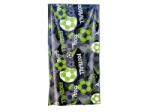  Prosop de plaja XL cu uscare rapida GOAL colorat 100 x 180 cm, 100% microfibra Prosop