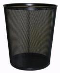 Toro Coș de gunoi din sârmă Toro 10 l negru Cos de gunoi