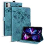  ART BLOSSOM Husă flip pentru Honor MagicPad 4 albastru deschis
