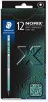 STAEDTLER Grafitceruza, HB, STAEDTLER "Norix® 181", zöld (12 db) (TS181HB54)