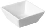 HENDI Set 6 vase aperitive / tapas 80x80x35 mm, portelan super-rezistent, Hendi Cuadrado, DNH784327 (DNH784327)