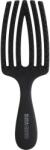 Olivia Garden Club Accesorii THE NOMAD - Detangling & Shine Fingerbrush Black Perie Par ă