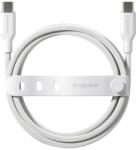 empower Cablu USB-C, 60 W, Racing, 1, 2 m, argintiu-alb, empower