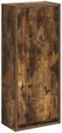 vidaXL Chiuveta de baie suspendata Stejar fumuriu 35 x 20 x 81 cm GartenMobel Dekor (890764)