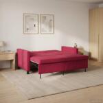 vidaXL Pat canapea Rosu Vin Tesatura GartenMobel Dekor (42033357) Canapea