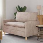 vidaXL Canapea Bej 126 x 81 x 87, 5 cm Poliester GartenMobel Dekor (42028819) Canapea