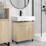 vidaXL Unitate Vanity pentru Baie Stejar Sonoma 60 x 35 x 60 cm GartenMobel Dekor (889397)