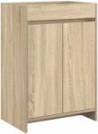 vidaXL Dulap sub chiuveta pentru baie Stejar Sonoma 56 x 37, 5 x 81 cm GartenMobel Dekor (890778)