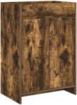 vidaXL Dulap sub chiuveta pentru baie Stejar fumuriu 56 x 37, 5 x 81 cm GartenMobel Dekor (890780)
