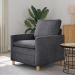 vidaXL Canapea Gri închis 76 x 81 x 87, 5 cm Poliester GartenMobel Dekor (42028779) Canapea
