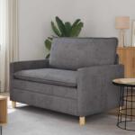 vidaXL Canapea Gri închis 126 x 81 x 87, 5 cm Poliester GartenMobel Dekor (42028821) Canapea