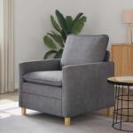 vidaXL Canapea Gri deschis 76 x 81 x 87, 5 cm Poliester GartenMobel Dekor (42028778) Canapea
