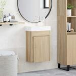 vidaXL Unitate de baie cu robinet Stejar Sonoma 40, 5 x 22, 5 x 62 cm GartenMobel Dekor (889523)