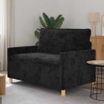 vidaXL Canapea Negru 126 x 81 x 87, 5 cm Poliester GartenMobel Dekor (42028822) Canapea