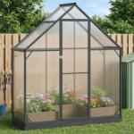 vidaXL Sera de gradina cu usa Antracit 183, 5 x 63, 5 x 207 cm GartenMobel Dekor (42036858)