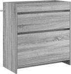 vidaXL Dulap sub chiuveta pentru baie Sonoma gri 78, 5 x 37, 5 x 81 cm GartenMobel Dekor (890741)