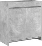 vidaXL Dulap sub chiuveta pentru baie Gri Beton 78, 5 x 37, 5 x 81 cm GartenMobel Dekor (890787)