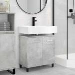 vidaXL Unitate Vanity pentru Baie Gri Beton 60 x 35 x 60 cm GartenMobel Dekor (889408)