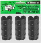 Micul Fermier Set 6 clipsuri pentru prindere folie solar Micul Fermier, 80 mm, 25 mm (MF-SS7052-G01)