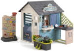 Smoby Căsuță Magazin cu perete de joacă Sweety Corner Playhouse Smoby cu alimente și dulciuri, cu filtru UV, de la 24 luni (SM810309-Q) Casuta pentru copii