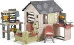 Smoby Căsuță cu atelier de lucru și grădină la intrare Nature Playhouse Workshop Life Smoby extensibilă cu filtru UV de la 24 luni (SM810310-K) Casuta pentru copii