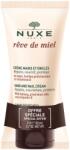 NUXE Reve de Miel Tápláló kéz- és körömápoló krém méz illattal, 2 × 50 ml