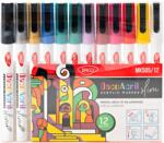 Daco Marker acrilic slim set 12 DACO MK505/12 (MK505/12)
