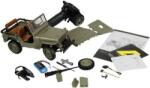 AMEWI Masina RC cu telecomanda JEEP WILLYS Lungime 23.5 cm Scara 1: 14 Lumini LED si sunet Troliu electric functional Sasiu metal 4WD RTR 14+ (22737)