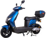 W-TEC Elektromos robogó W-TEC Raike II 10", fényvisszaverő elemek, LED-világítás, LED kijelző, 65 km hatótávolság, 25 km/h-s végsebesség kék-fekete (30631-2)