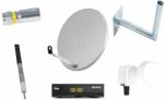 AMIKO Parabola műholdvevő szett 60cm antennával és beltéri egységgel (AMI-176-999)