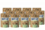 Happy Cat Bio Organic alutasakos eledel - csirkével és kacsával 12 x 85 g - origopet