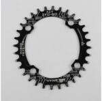 Spyral Speed ovális első MTB lánckerék 32T, 4x104 mm, 1x9-12s, narrow-wide, alumínium, fekete