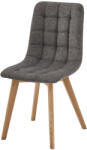 Artium Szürke szövet étkezőszék - modern kárpitozott szék CT-291 GREY2 (artCT-291-GREY2)