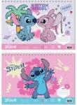 Luna Luna: caiet creativ de schițe de colorat Disney Stitch, cu autocolante și șablon, în mai multe variante (000565857)